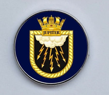 HMS Jupiter Royal Navy RN Military Lapel Pin Badge 25mm