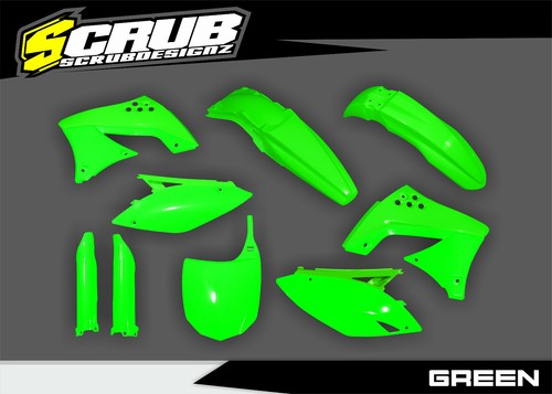 Plastics kawasaki kx250f - kawasaki,