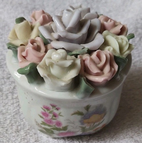 Vintage bone china posy holder - vintage,