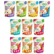 Reptile World Crested Gecko Diets 60g-240g | Complete Food, Various Flavours