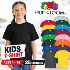 Kids plain shirt - plain, girls