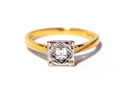 Vintage 18ct yellow gold - vintage,