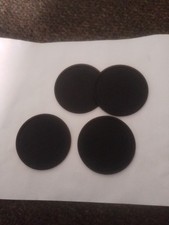 4x/8x Premium Rubber Silicone Coffee Coasters Drink Place Table Round Non-Slip