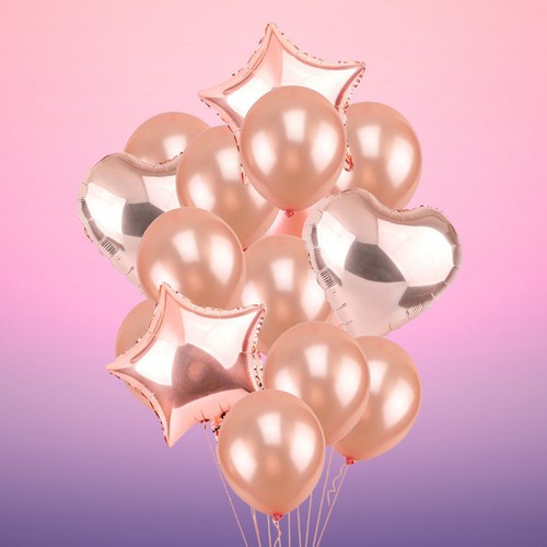 14pcs round balloon set - round,