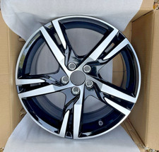 Volvo 18" 5-Double Spoke Black Diamond Cut Alloy Wheel XC40 32327720 Genuine New