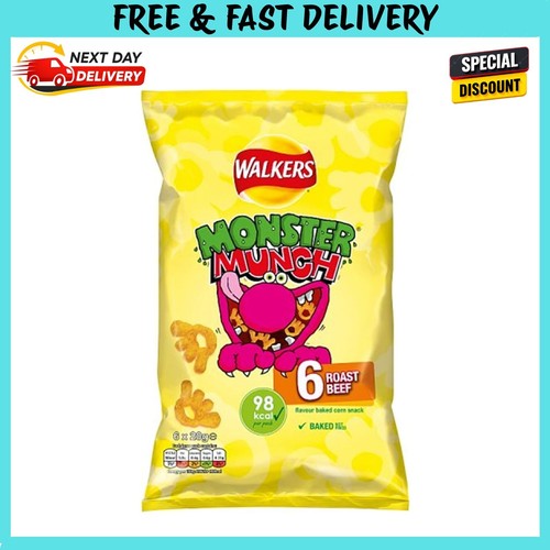 Monster munch roast beef - monster,