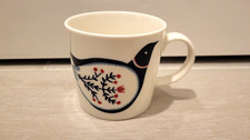 Royal Doulton FABLE Coffee Cup Mug White Blue Bird - IMMACULATE
