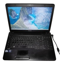 Black Toshiba Satellite C650 Computer, Windows 10 Home, 300GB, 4 GB Ram