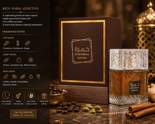 Khamrah qahwa eau parfum - qahwa,