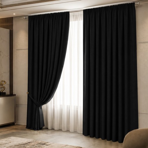 Blackout curtains thermal - blackout,