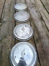 Austin Classic Car Chtome Hub Caps  Man Cave 