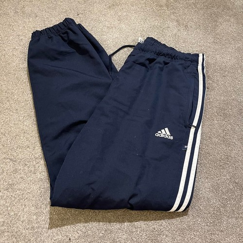 Adidas navy stripe wide leg - stripe,