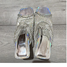 ASOS Silver Rhinestone Block