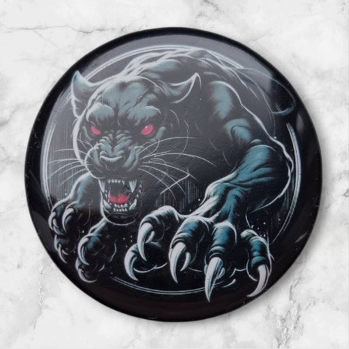Gear badge dome - badge, for