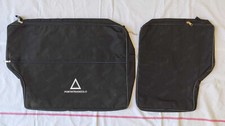 PAIR OF TOOL BAGS AND TRIANGLE