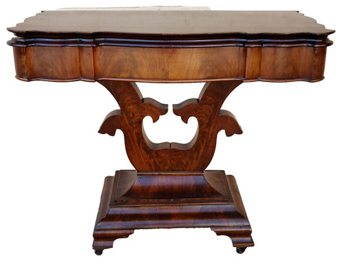 Foldover game card table - foldover,