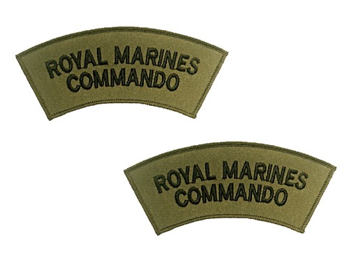 Pair royal marines commando - marines,