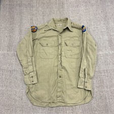 Vintage US Army Button Up