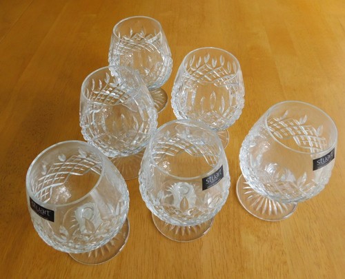 Set stuart crystal brandy - set,