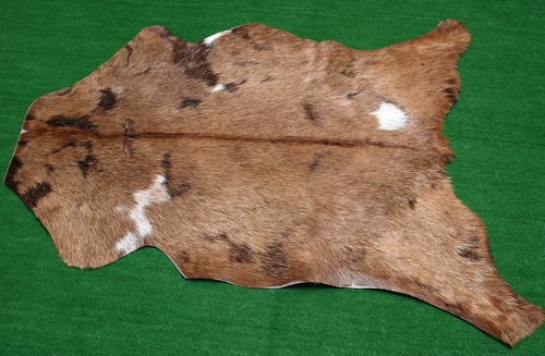 Luxury goat hide rug hair - rug,