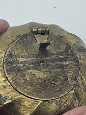 WW2 German Kriegsmarine Bronze Ashtray U1 Submarine Engraving – Herbert