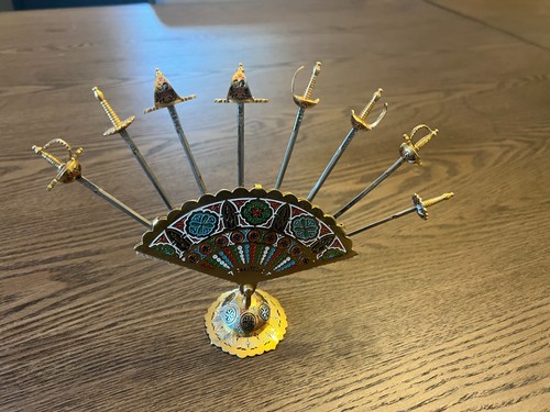 Vintage toledo spain brass - toledo,