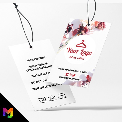 Custom clothing swing tags - swing,