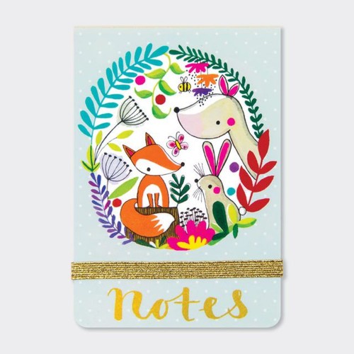 Woodland animals fox flip - animals,
