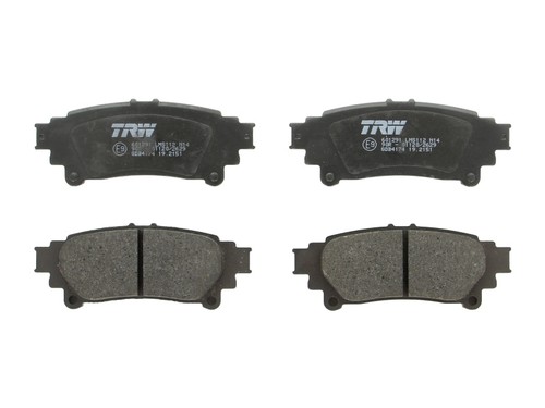 Brake pads set rear - brake, right