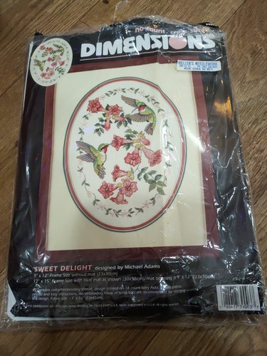 New cross stitch kit sweet - new,
