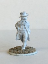 1 x UNKNOWN MAKE. NAPOLEONIC WAR ? MAN / ADULT MALE. 28mm SCALE METAL FIGURE