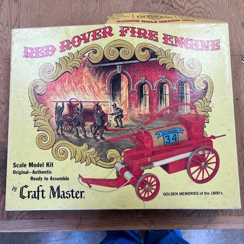 Red rover fire engine model - rover,