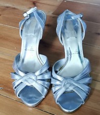 Silver/Metallic Open Toe