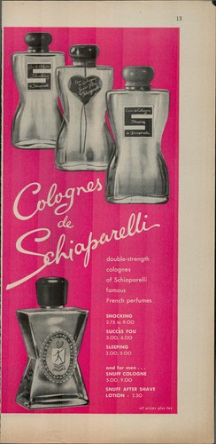 1956 colognes schiaparelli - 1956,