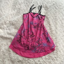 Topshop Pink Floral V Neck