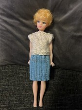 Vintage 60/70's Clone Sindy, Barbie, Tammy Doll. Handmade Outfit.