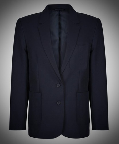 Girls navy blue - girls, blazer