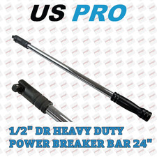 US PRO 1/2" Drive Heavy Duty Power Breaker Bar 24" Long 1588