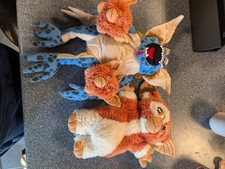 Gremlins 2 The New Batch Reverable Mohawk Gizmo Plush & Baby Mogwais Hornby 1991