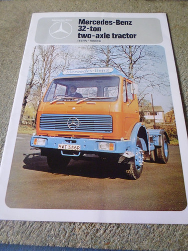 Mercedes benz ton tractor - mercedes,