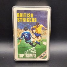 Top Trumps British Strikers Football Dubreq Card Game Vintage 1979 VGC