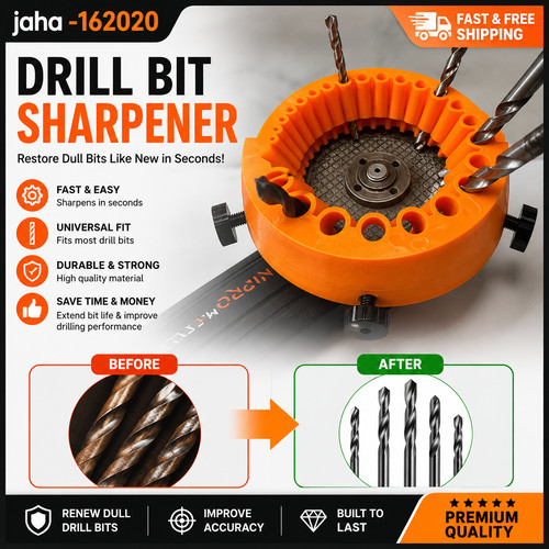 Drill bit sharpener - sharpener, to
