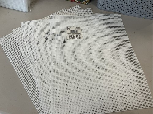 Sheets darice plastic canvas - plastic,