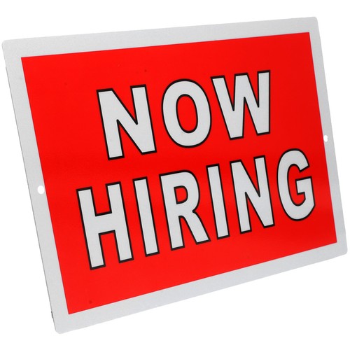 Now hiring sign business - sign,