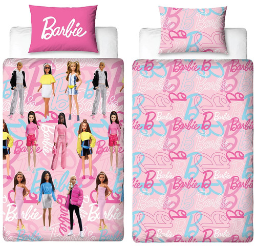 Barbie single duvet cover - barbie,