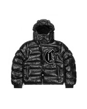 Corvidae Black V2 Puffer Coat