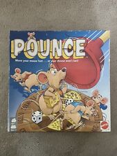 POUNCE The Wacky Action Board Game 1992 | Mattel| Vintage 