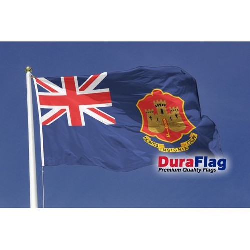 Gibraltar city flag table hand - gibraltar,