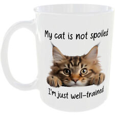MAINE COON CAT MUG FUNNY BREED OWNER GIFT MY COFFEE TEA CUP KITTEN FELINE CATNIP