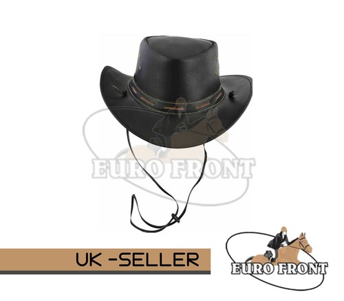 Leather hats cowboys western - leather,